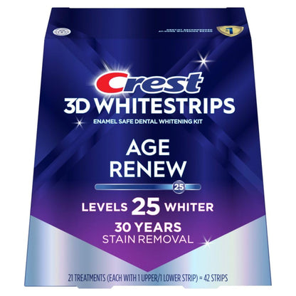 Crest_3D_Whitestrips_Age_Renew_–_Teeth_Whitening_Kit,_21_Treatments,_Each_with_1_Upper/1Lower,_42_Strips_–_Crest_3DWhite_Teeth_Whitening_Strips