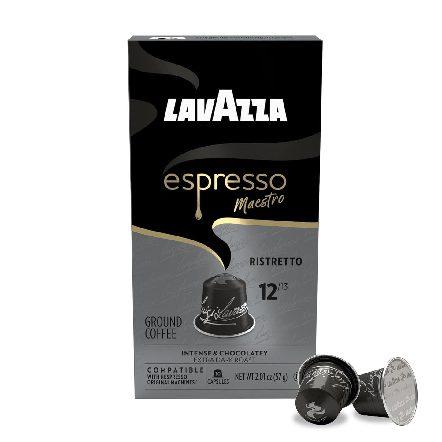 Lavazza_Espresso_Maestro_Ristretto_Aluminum_Capsules_Compatible_with_Nespresso*_Original_Machines,_Dark_Espresso_Roast,_Arabica_and_Robusta_Blend_(60_Capsules)