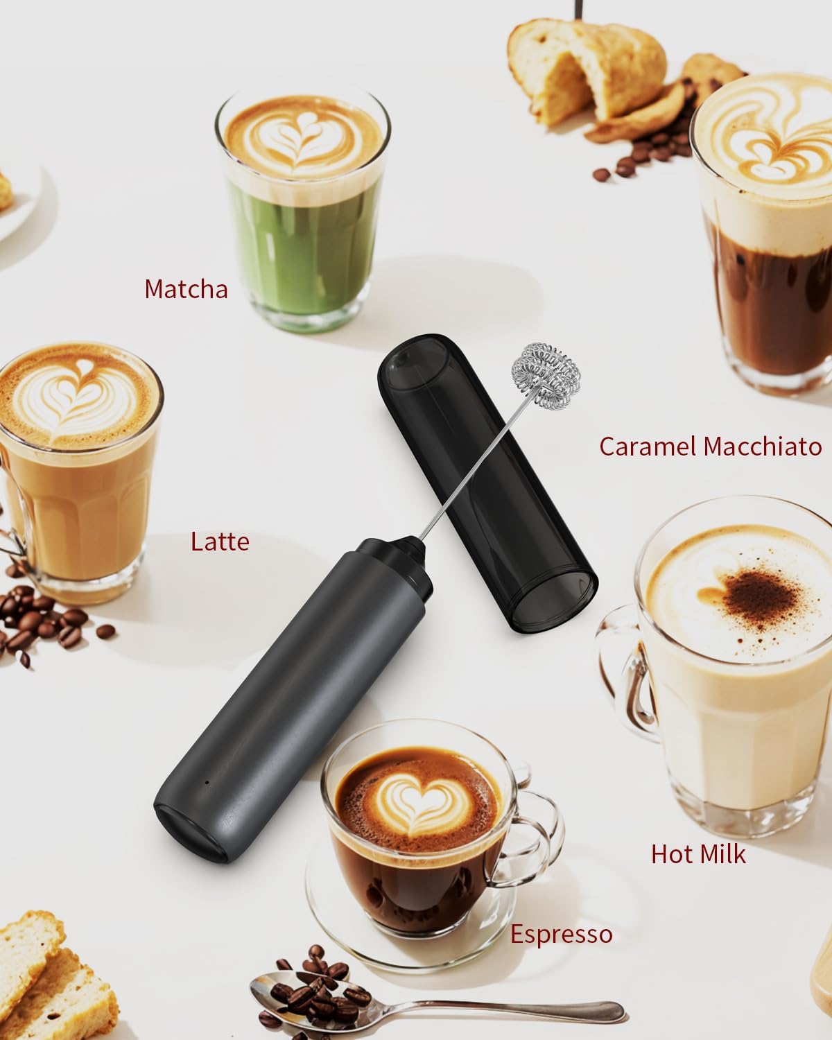 CIRCLE_JOY_Rechargeable_Milk_Frother_Hanheld,_Dual_Coil_Whisk_Head_Electric_Coffee_Frother,_Portable_Hand_Frother_Wand_Drink_Mixer_for_Matcha_Lattes_Cappuccino,_Kitchen_Gifts,_Black