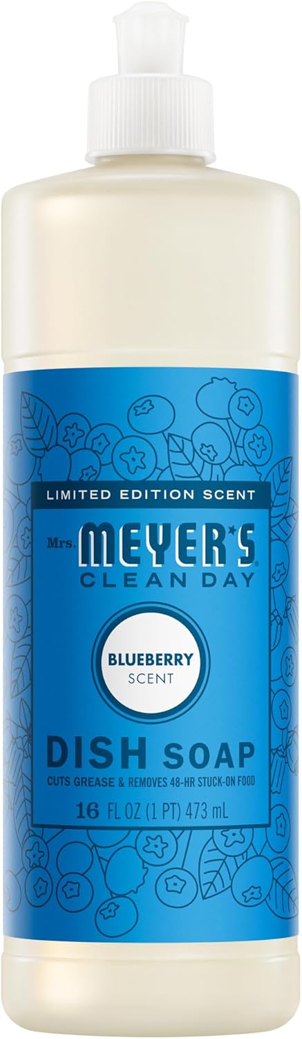 Mrs._MEYER'S_CLEAN_DAY_Liquid_Dish_Soap,_Blueberry_Scent,_16_Fl_Oz_Bottle