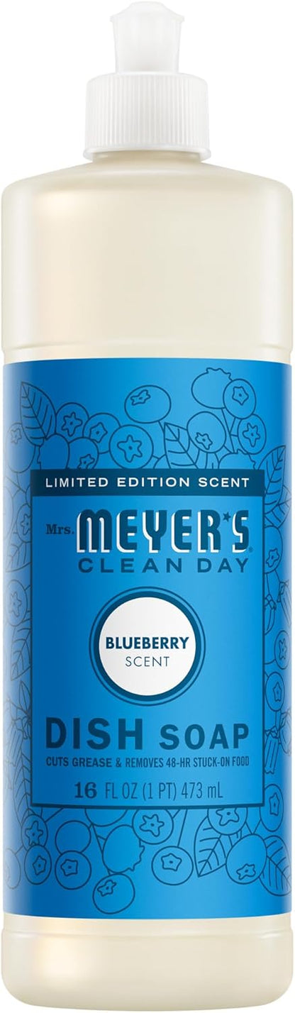 Mrs._MEYER'S_CLEAN_DAY_Liquid_Dish_Soap,_Blueberry_Scent,_16_Fl_Oz_Bottle