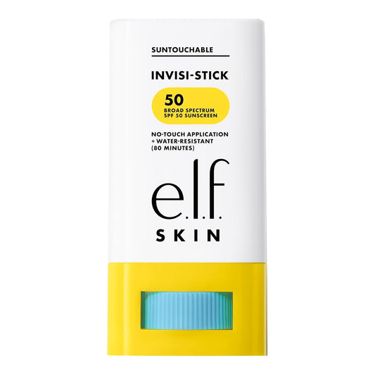 e.l.f._SKIN_Suntouchable_Invisi-Stick_SPF_50,_Clear_Sunscreen_For_A_Natural_Finish,_Made_With_Moisturizing_Sunflower_Seed_Oil,_Vegan_&_Cruelty-Free