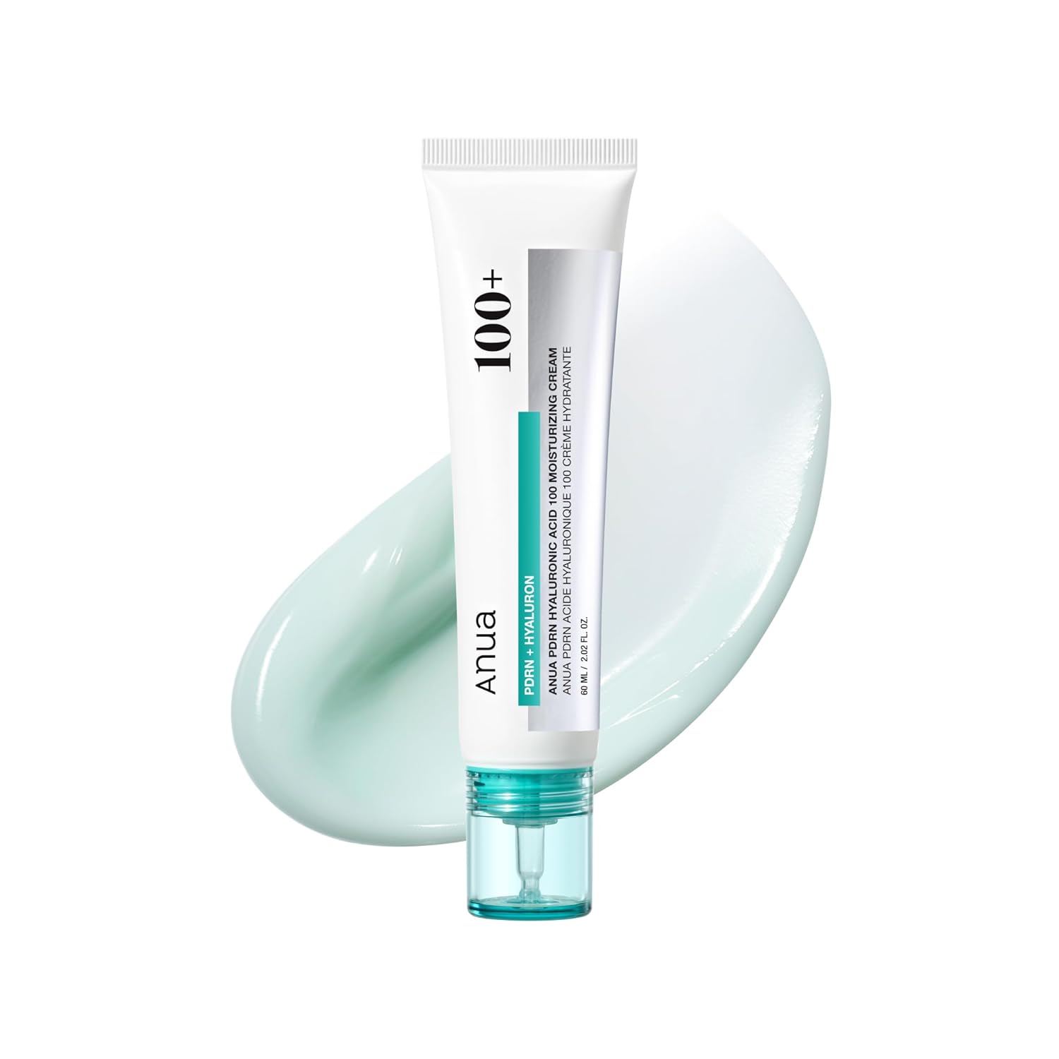 Anua_PDRN_Hyaluronic_Acid_100_Moisturizing_Cream,_Lightweight,_Non-Greasy_Hydrating_Face_Moisturizer_with_Salmon_DNA_for_Glass_Skin,_Korean_Skincare_(2.02_fl_oz)