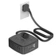 6 Ft - Black(Flat Cord)