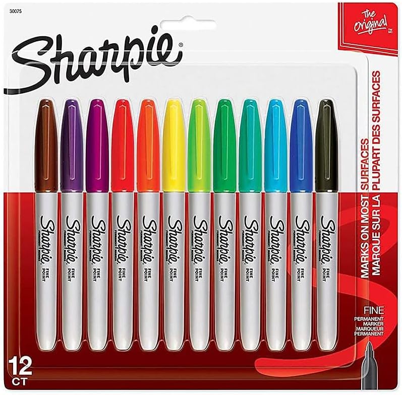 Sharpie_Pen_SHARPIE_FINE12CT_MARKER_SET,_Multicolor_12_Count