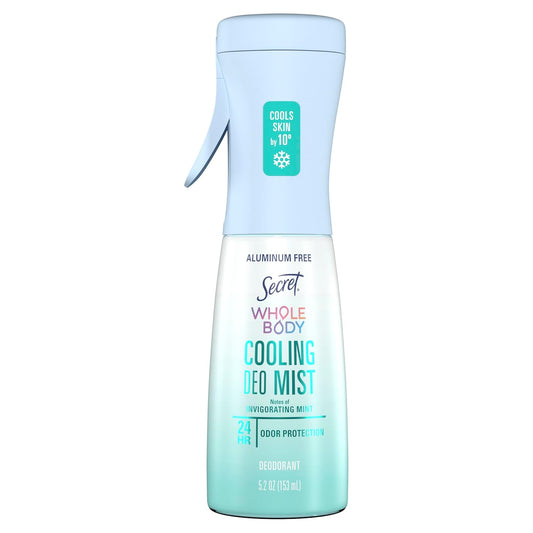 Secret_Cooling_Aluminum_Free_Whole_Body_Deodorant_Mist_for_Women,_24hr_Odor_Protection,_Instant_Cooling_Relief,_Soothes_&_Revitalizes_Skin,_PH_Balanced_Formula,_Invigorating_Mint_Scent,_5.2_fl_oz