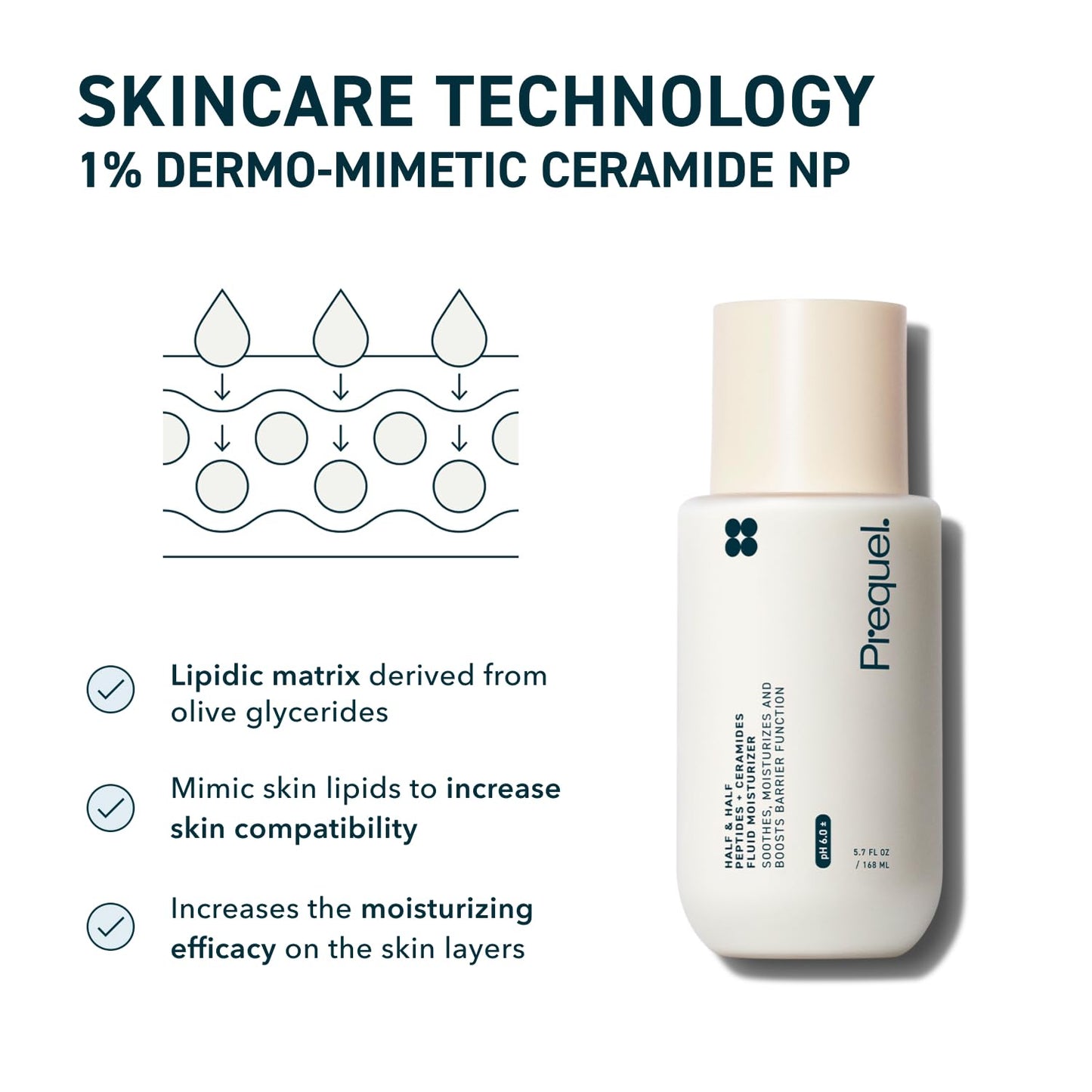 Prequel_Skin_Half_and_Half_Fluid_Moisturizer_Face_Cream._Lightweight_Ceramide_Peptide_Lotion_for_All_Skin_Types,_including_Dry_and_Sensitive._Hydrating_Facial_Cream_for_Women_and_Men