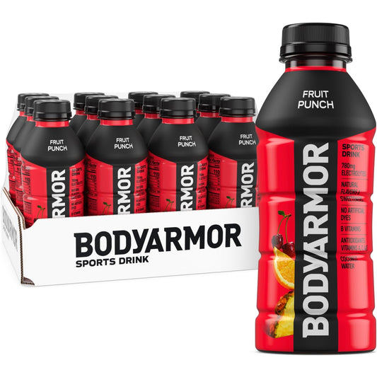 BODYARMOR_Sports_Drink_Sports_Beverage,_Fruit_Punch,_Coconut_Water_Hydration,_Natural_Flavors_With_Vitamins,_Potassium-Packed_Electrolytes,_Perfect_For_Athletes,_16_Fl_Oz_(Pack_of_12)