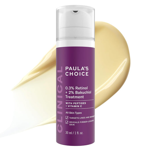 Paula's_Choice_CLINICAL_0.3%_Retinol_+_2%_Bakuchiol_Face_Serum_Treatment,_Anti-Aging_Serum_for_Face_with_Ceramides,_Hylauronic_Acid,_Vitamin_C_&_E,_Deep_Wrinkles_&_Fine_Lines,_Fragrance-Free,_1_oz