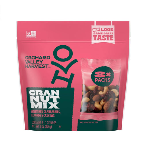 Orchard_Valley_Harvest_Cran_Nut_Trail_Mix,_1oz_Nags_(Pack_of_8),_Sweetened_Cranberries,_Almonds,_Cashews,_Gluten_Free,_Trail_Mix_Individual_Packs,_Snacks_for_Adults,_4g_Plant_Based_Protein_Per_Serving,_Healthy_Snacks_for_Adults