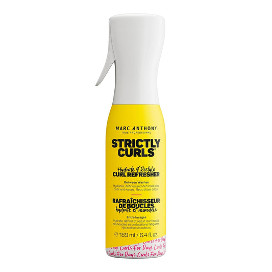 Marc_Anthony_Curl_Refresher_Spray,_Strictly_Curls_-_Lightweight_Anti-Frizz_Curly_Hair_Spray_Hydrates_&_Restyles_for_Soft,_Bouncy,_Defined_Curls_&_Waves_-_Sulfate-Free_Hair_Styling_Products
