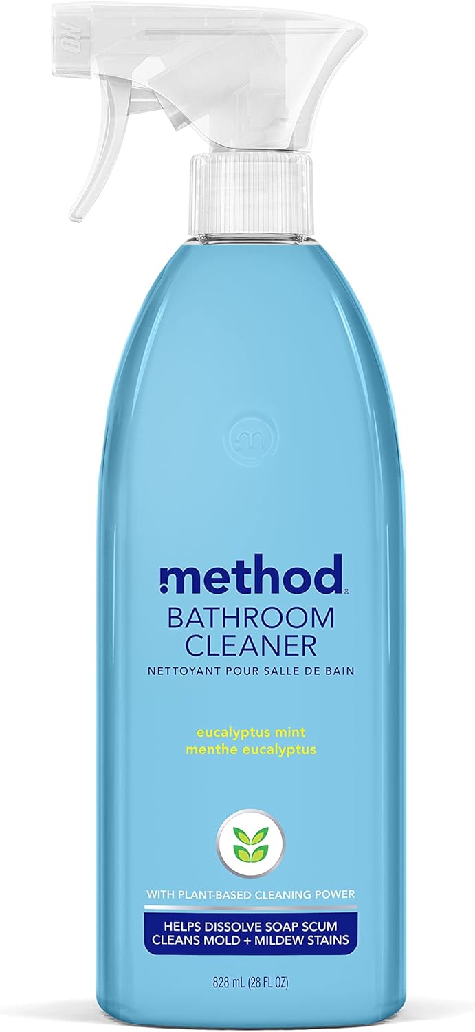 Method_Bathroom_Cleaner,_Removes_Mold_+_Mildew_Stains,_Eucalyptus_Mint,_28_Fl_Oz