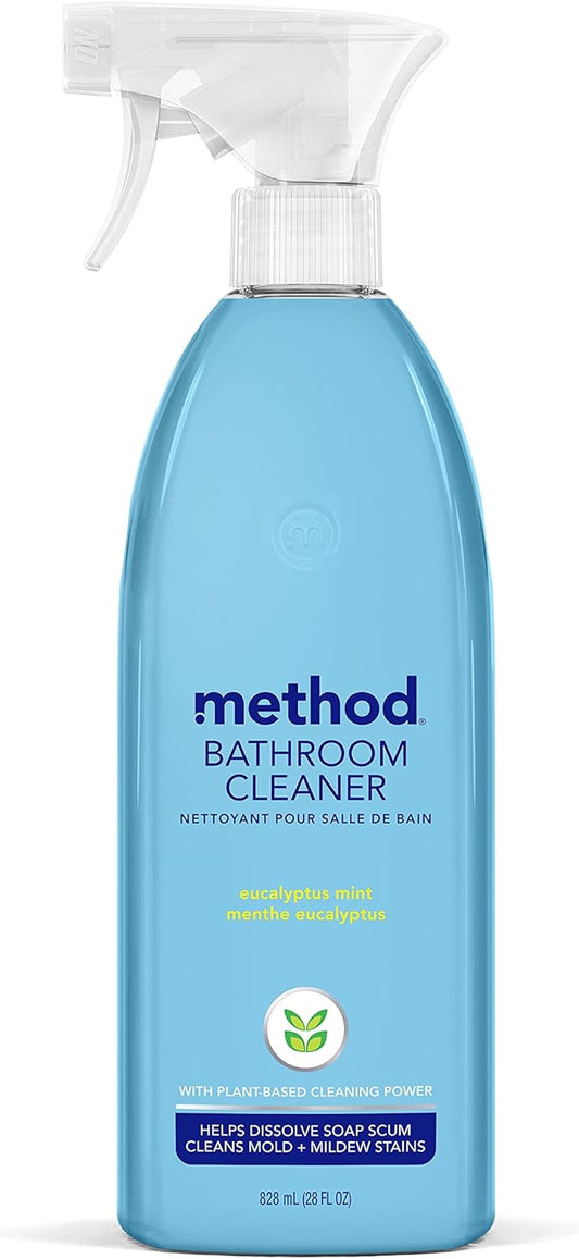 Method_Bathroom_Cleaner,_Removes_Mold_+_Mildew_Stains,_Eucalyptus_Mint,_28_Fl_Oz