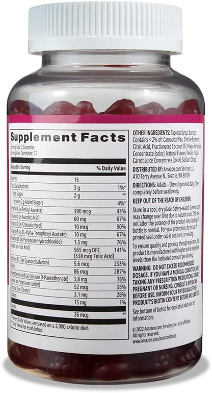 Amazon_Basics_Adult_Multivitamin_Gummies,_Mixed_Berry_&_Cherry_Flavors,_150_Count,_75-Day_Supply,_Pack_of_1_(Previously_Solimo)