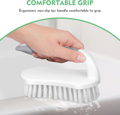 SetSail_Scrub_Brush,_Heavy-Duty_Scrub_Brushes_for_Cleaning_with_Stiff_Bristles_Cleaning_Brush_for_Shower,_Bathroom,_Carpet,_Kitchen_and_Bathtub_Scrubber_-_2_Pack