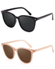 A02(2 Pack)black Frame/Grey Lens+light Coffee Frame/Brown Lens