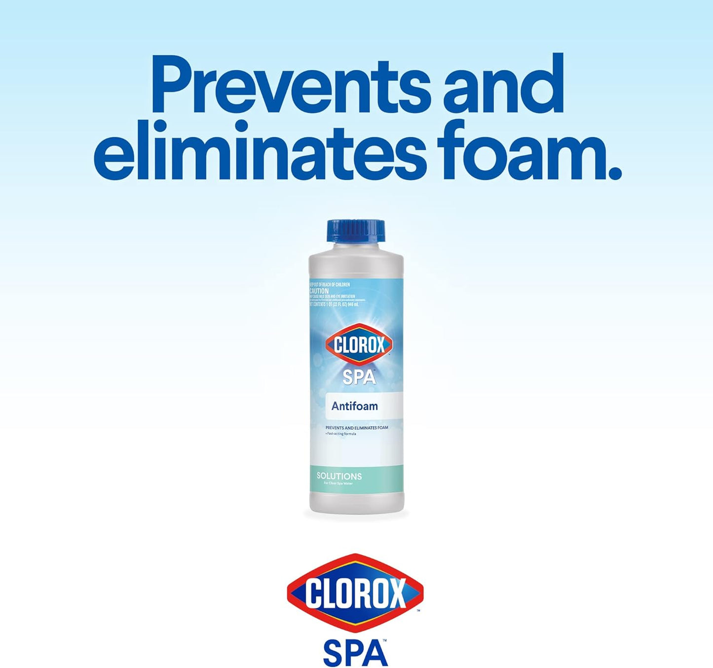 Clorox®_Pool&Spa™_Spa_Water_Antifoam,_Eliminates_&_Prevents_Foam_in_Spa_Water,_Reduces_Irritation,_1_Quart_(Pack_of_1)
