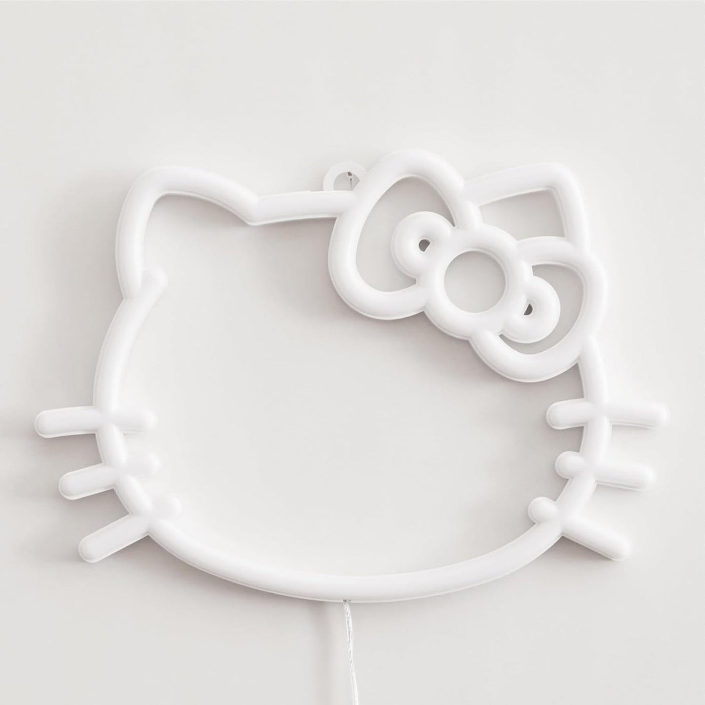Idea_Nuova_Hello_Kitty_LED_Neon_Wall_Light,Figural_Light-Up_Wall_Hanging_Decor,Battery_Operated,10"_W_x_7"_H,Cute_Night_Light_for_Kids_Bedrooms