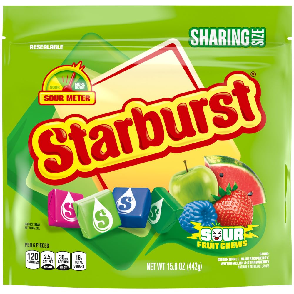 STARBURST_Sour_Chewy_Candy_Individually_Wrapped_Fruit_Chew,_Sharing_Size,_15.6_Oz_Resealable_Bag