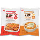 Yopokki Instant Tteokbokki Pack Korean Street food  Topokki Rice Cake - Quick & Easy to Prepare