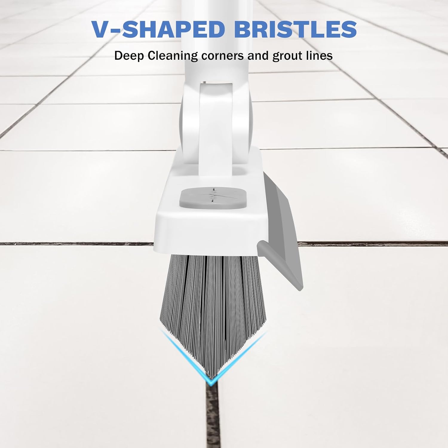 SetSail_Grout_Cleaner_Brush_with_Long_Handle,_V-Shaped_Floor_Scrub_Brush_Swivel_Grout_Brush_Stiff_Bristle_Floor_Grout_Scrubber_for_Bathroom,_Tile_Line,_Crevice,_Kitchen,_Wall,_Deck,_Garage,_White_Grey