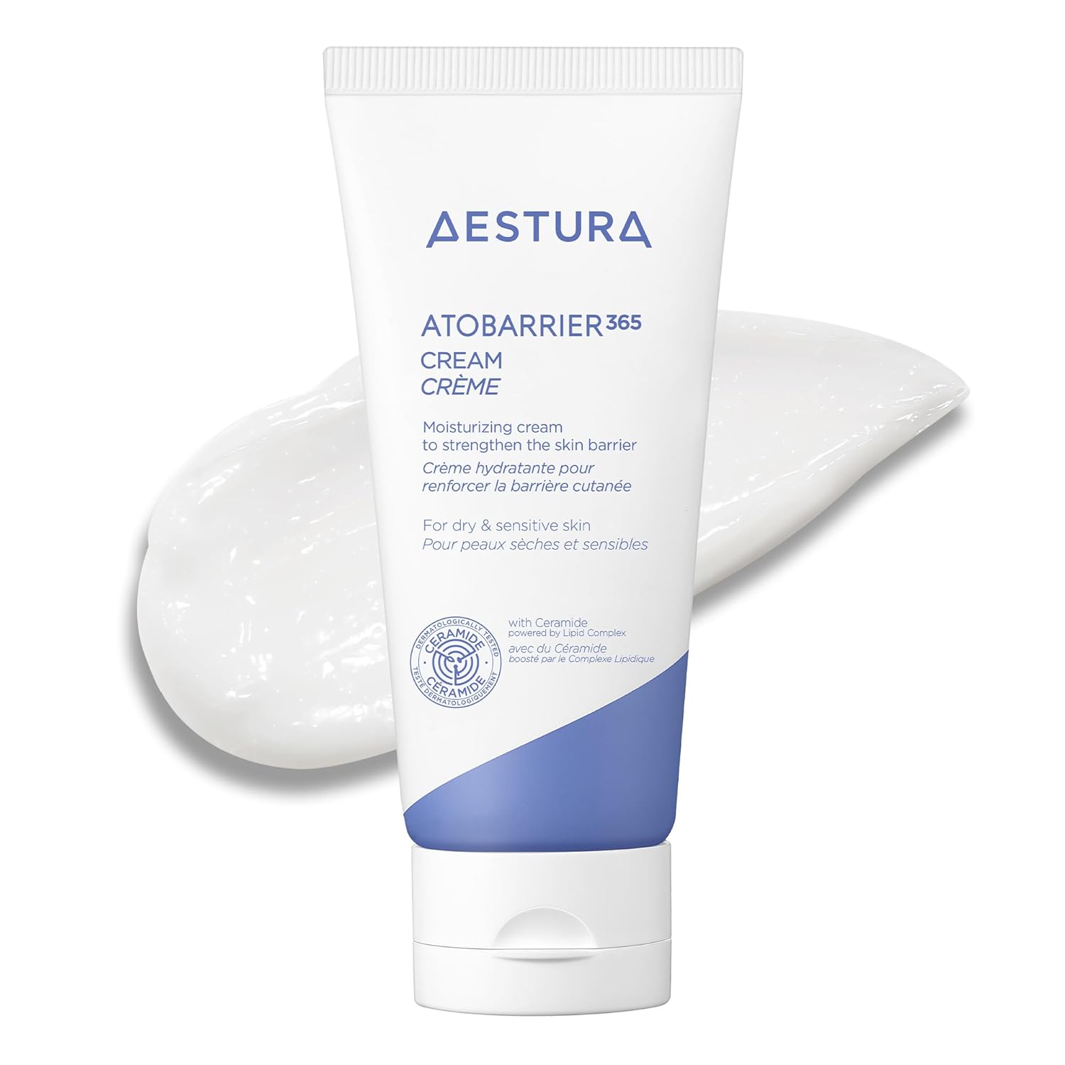 AESTURA_ATOBARRIER365_Cream_with_Ceramides,_Korean_Face_Moisturizer_for_Barrier_Repair_|_120H_lasting_Hydration,_Ceramide_Capsules,_Dry_&_Sensitive_Skin,_Non-comedogenic,_80_mL_/_2.70_fl.oz.