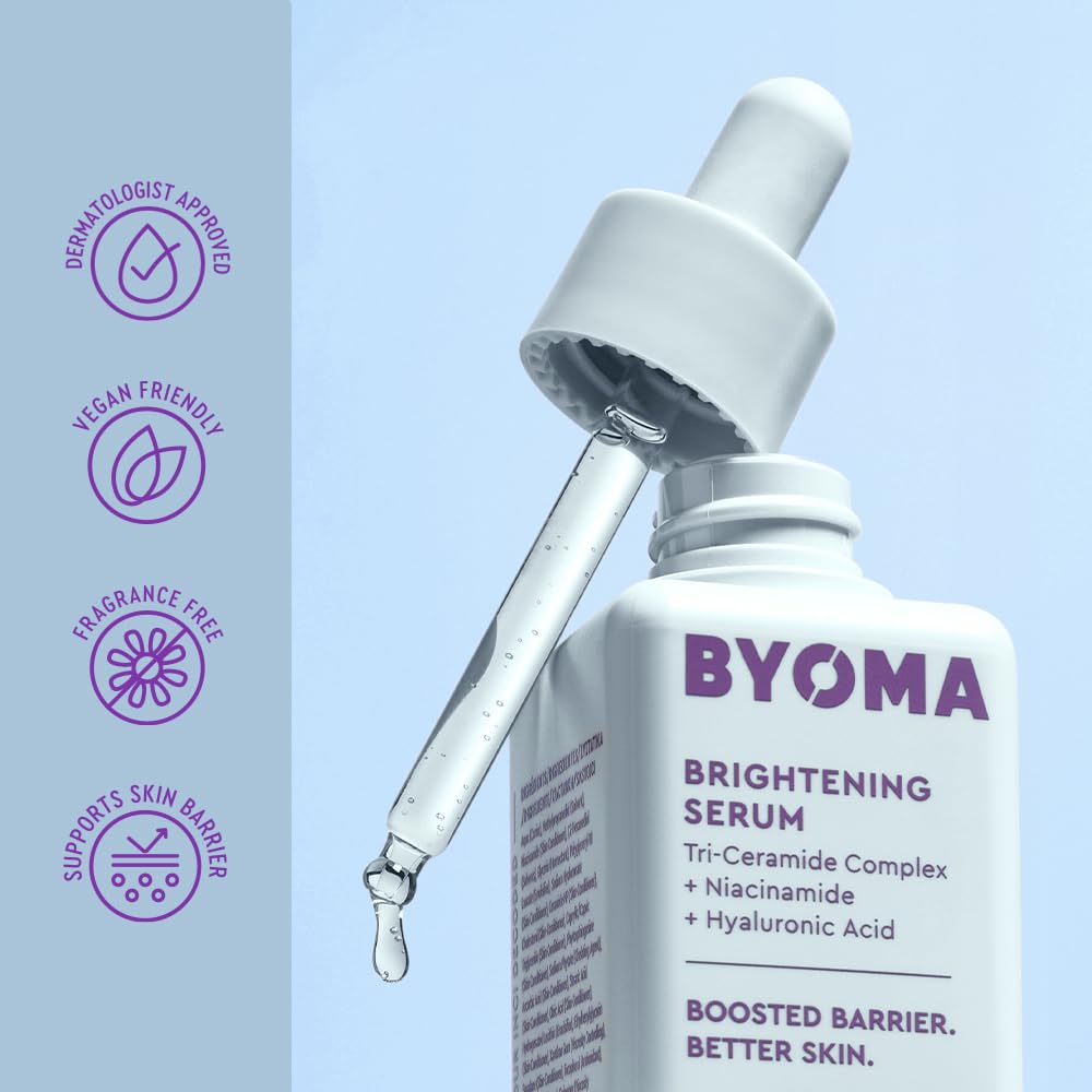 BYOMA_Brightening_Serum_-_Barrier_Repair_Serum_-_Brightening_&_Hydrating_Face_Serum_with_Hyaluronic_Acid,_Niacinamide_&_Ceramides_-_Hyaluronic_Acid_Serum_For_Face,_Glowing,_Radiant_Skin_-_1.01_fl._oz