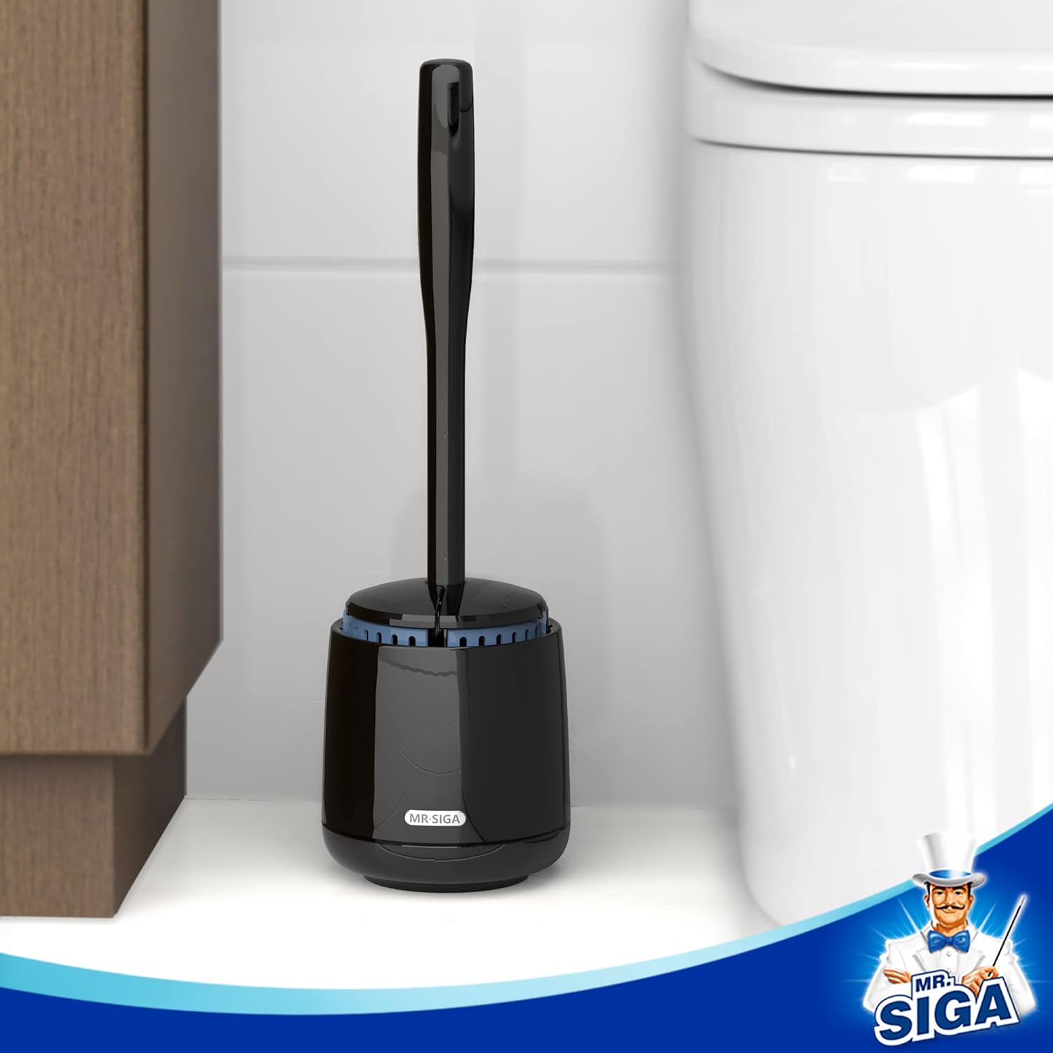 MR.SIGA_Toilet_Bowl_Brush_and_Holder,_Premium_Quality,_with_Solid_Handle_and_Durable_Bristles_for_Bathroom_Cleaning,_Black,_1_Pack