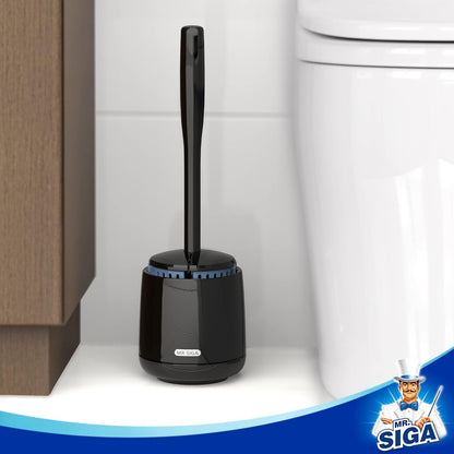MR.SIGA_Toilet_Bowl_Brush_and_Holder,_Premium_Quality,_with_Solid_Handle_and_Durable_Bristles_for_Bathroom_Cleaning,_Black,_1_Pack