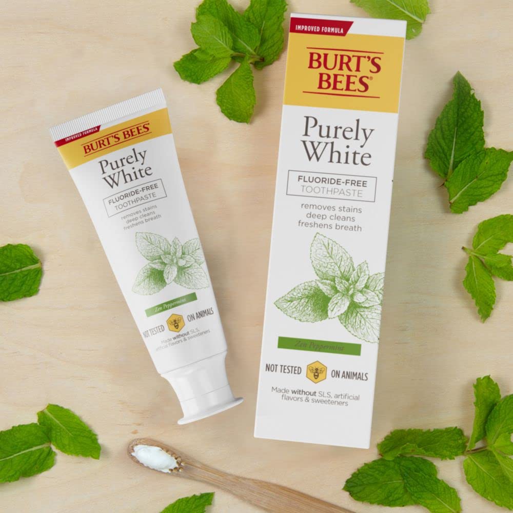 Burt's_Bees_Toothpaste,_Natural_Flavor,_Fluoride-Free,_Purely_White,_Zen_Peppermint,_4.7_oz,_Pack_of_3