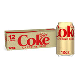Diet Coke Soda Soft Drinks, 12 fl oz Fridge Pack Cans, 12 Pack - Cola Flavored Diet Soda Soft Drinks