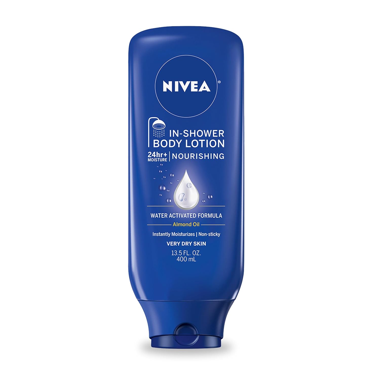 NIVEA_Nourishing_In_Shower_Lotion,_Water_Activated_In_Shower_Moisturizer_for_Dry_to_Very_Dry_Skin,_13.5_FL_OZ_Bottle