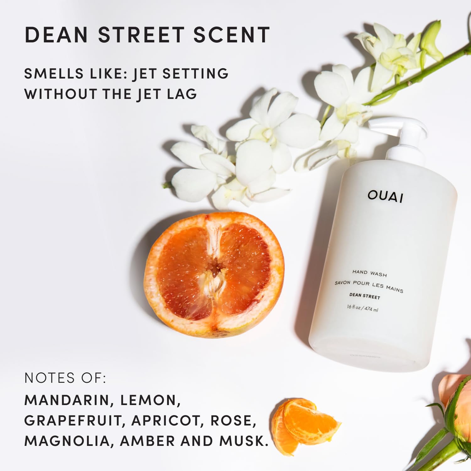 OUAI_Hand_Wash,_Dean_Street_-_Liquid_Hand_Soap_with_Jojoba,_Avocado,_&_Rose_Hip_Oil_for_Replenished_Skin_-_Gentle_Exfoliating_Kitchen_&_Bathroom_Soap_(16_Fl_Oz)