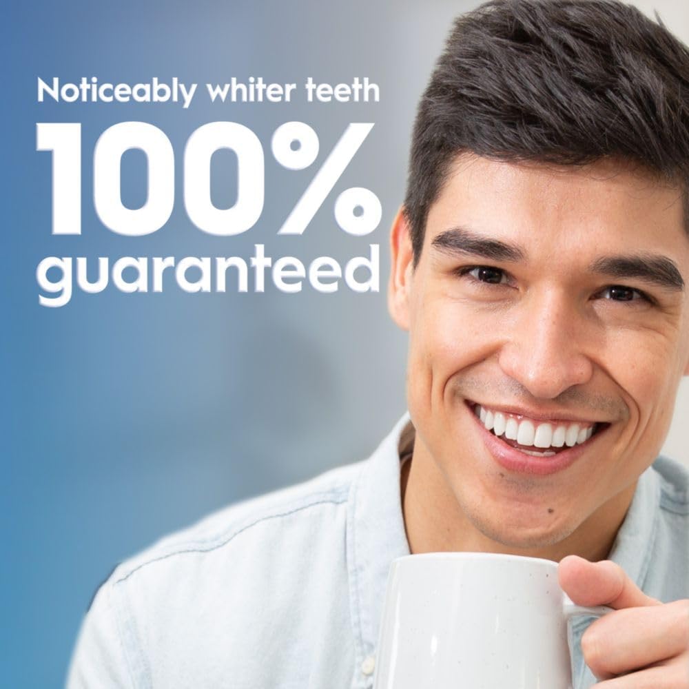 Crest_3D_Whitestrips_Sensitive_&_Gentle_+_LED_Light_–_Teeth_Whitening_Kit,_1_Light_+_14_Treatments,_Each_with_1_Upper/1Lower,_28_Strips_–_Crest_3DWhite_Teeth_Whitening_Strips