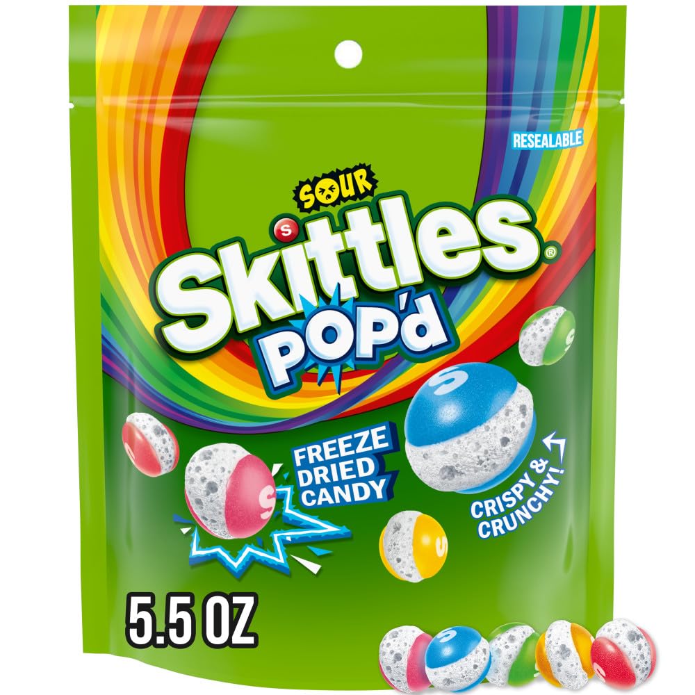 SKITTLES_POP'd_Sour_Freeze_Dried_Candy_Assortment,_5.5_Oz_Resealable_Bag