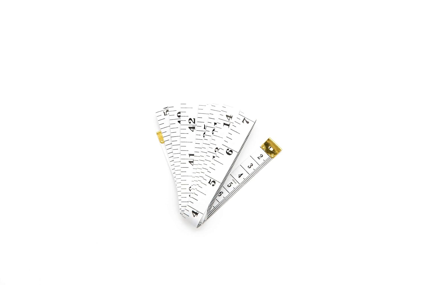 GDMINLO_Soft_Tape_Measure_Double_Scale_Body_Sewing_Flexible_Tailor_Craft_Vinyl_Ruler_for_Weight_Loss_Medical_Body_Measurement,_Has_Centimetre_Scale_on_Reverse_Side_60-inch（White）