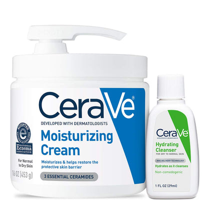 CeraVe_Moisturizing_Cream_&_Hydrating_Facial_Cleanser_Skin_Care_Set,_Combo_Pack_For_Dry_Skin_Relief,_Travel_Essentials,_1oz_Cleanser_+_16oz_Cream_With_Pump