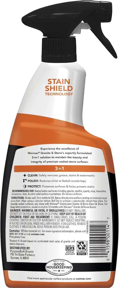 Weiman_Granite_and_Stone_Cleaner_3-in-1,_Removes_Grease,_Stains_&_Watermarks,_Streak-Free_Formula_with_Stain_Shield_Technology,_Safe_on_Marble,_Quartz,_Tile,_Granite,_Quartzite_&_Slate