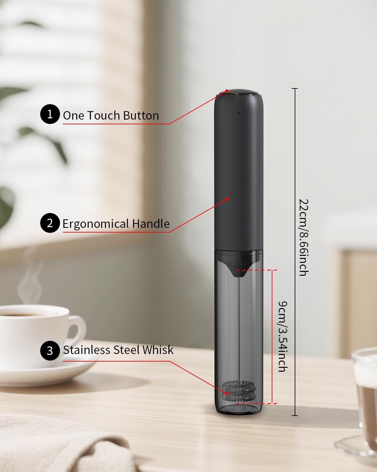 CIRCLE_JOY_Rechargeable_Milk_Frother_Hanheld,_Dual_Coil_Whisk_Head_Electric_Coffee_Frother,_Portable_Hand_Frother_Wand_Drink_Mixer_for_Matcha_Lattes_Cappuccino,_Kitchen_Gifts,_Black