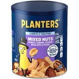 PLANTERS Mix Nuts, Party Snacks, Plant-Based Protein, 15 Oz Canister