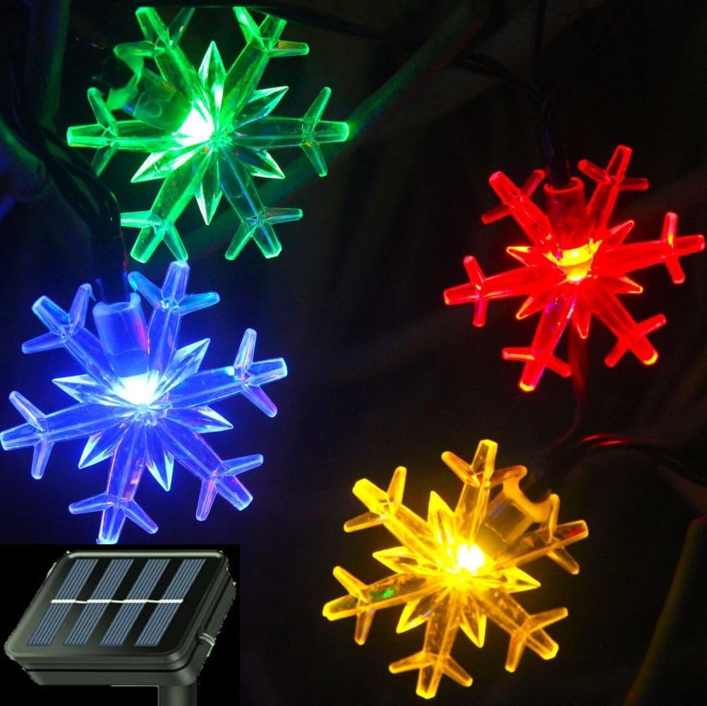 Solar_Christmas_Lights_Outdoor_Waterproof_Decorations_20_Ft_30_LED_Snowflake_String_Fairy_Lights_with_8_Lighting_Modes_for_Wedding,_Party,_Tree,_Room,_Garden,_Patio,_Yard,_Home