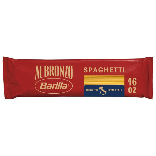 Barilla_Al_Bronzo_Spaghetti_Pasta_(1_lb),_Bronze_Cut_Pasta_Created_from_High_Quality_Durum_Wheat,_Imported_from_Italy,_Non-GMO,_Kosher