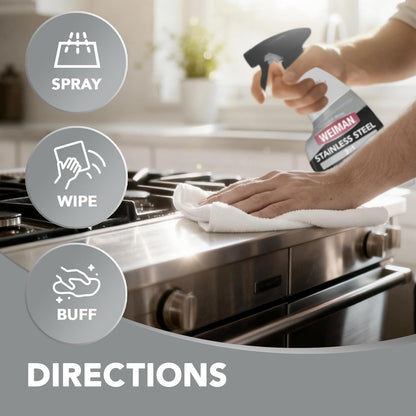 Weiman_Stainless_Steel_Cleaner_&_Polish,_2_Pack,_Anti_Fingerprint_Spray_Stainless_Steel_Cloth,_Water_Spots_&_Grease,_No_Streaks_or_Residue,_Safe_for_Metal_Polish,_Chrome,_Appliances,_Sinks_&_Grills