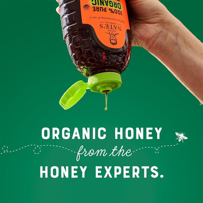 Nate's_Organic_100%_Pure,_Raw_&_Unfiltered_Honey_-_USDA_Certified_Organic_-_16oz._Squeeze_Bottle
