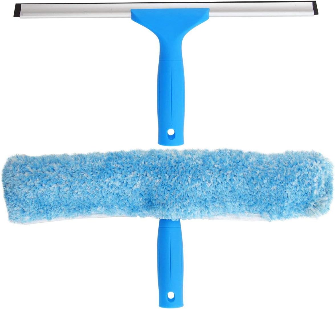 MR.SIGA_Professional_Window_Cleaning_Combo_-_Squeegee_&_Microfiber_Window_Scrubber,_14"