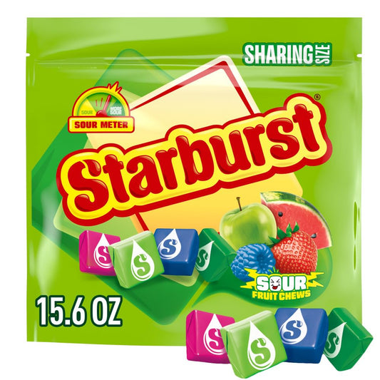 STARBURST_Sour_Chewy_Candy_Individually_Wrapped_Fruit_Chew,_Sharing_Size,_15.6_Oz_Resealable_Bag