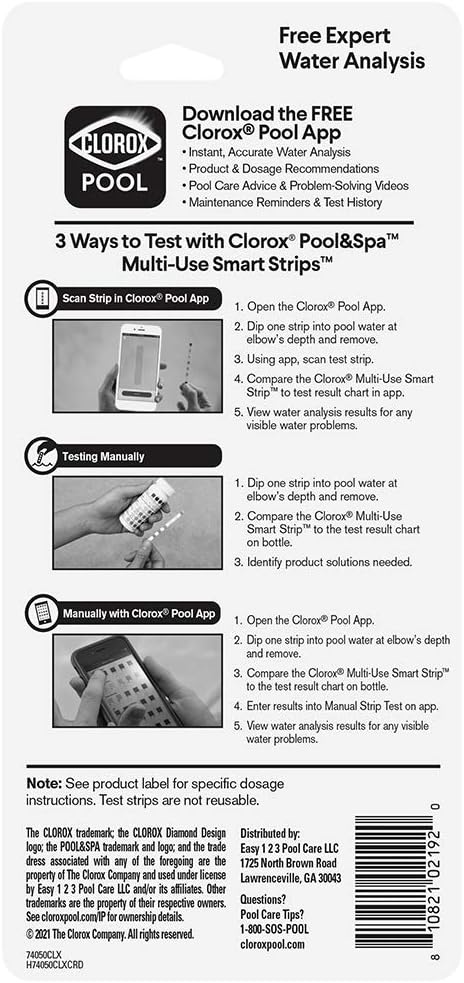 Clorox_Pool&Spa_My_Pool_Care_Assistant,_50_Test_Strips