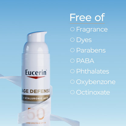 Eucerin_Sun_Age_Defense_SPF_50_Face_Sunscreen_Lotion_with_Hyaluronic_Acid,_Hypoallergenic,_Non-Comedogenic_Sunscreen_SPF_50_Free_of_Fragrance,_Oxybenzone_and_Octinoxate,_2.5_Fl_Oz_Bottle