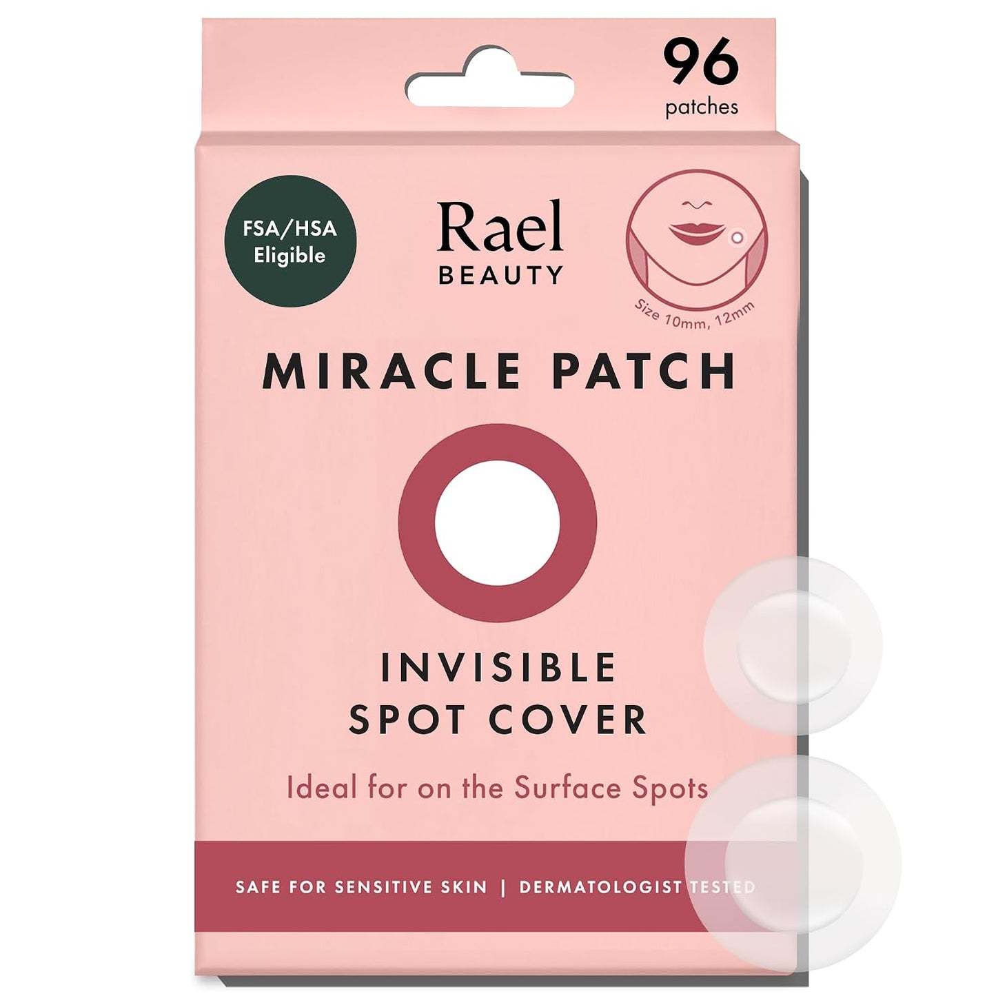 Rael_Miracle_Invisible_Spot_Cover_Hydrocolloid_Acne_Pimple_Patches_(96_Ct)_|_Ultra-Thin_Patch_for_Face,_Absorbs_Fluid_From_Blemishes,_Facial_Sticker,_Korean_Skin_Care,_Pore_Care,_2_Sizes