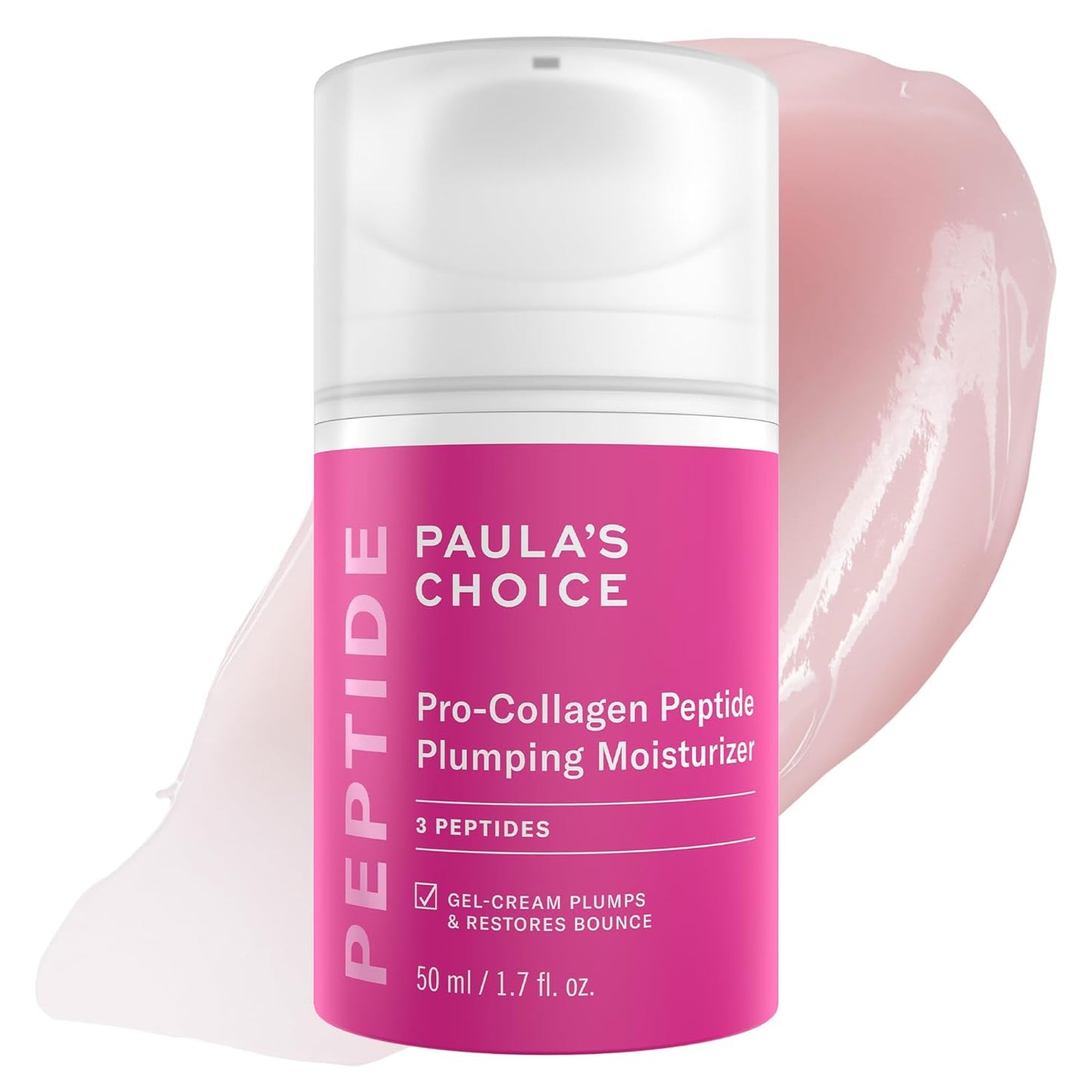 Paula's_Choice_Pro-Collagen_Peptide_Plumping_Face_Moisturizer,_Daily_Gel_Face_Cream_for_Deep_Lightweight_Hydration,_Wrinkles_&_Loss_of_Firmness,_Fragrance-Free,_1.7_Fl_Oz